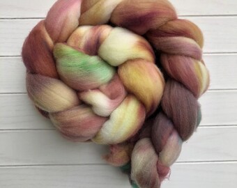 4.2 oz Kettle Dyed Merino Combed Top