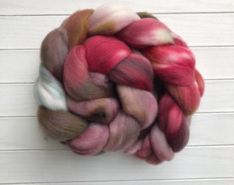 4.3 oz Kettle Dyed Merino Combed Top