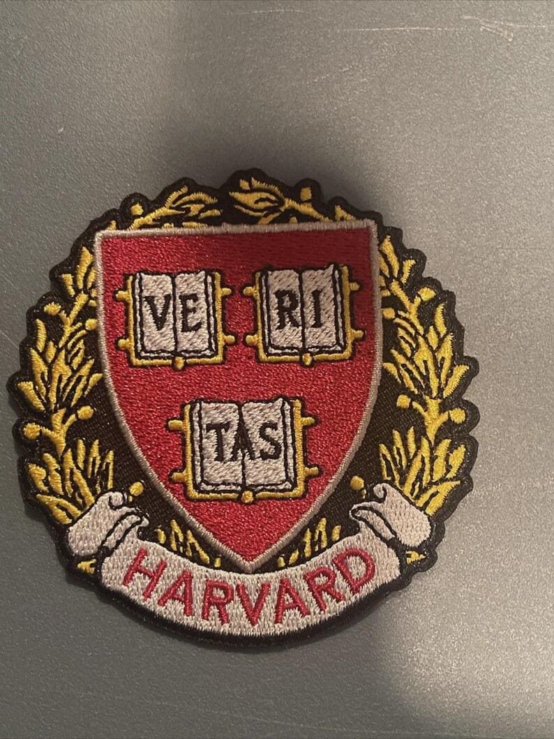 Harvard Veritas Logo - Etsy