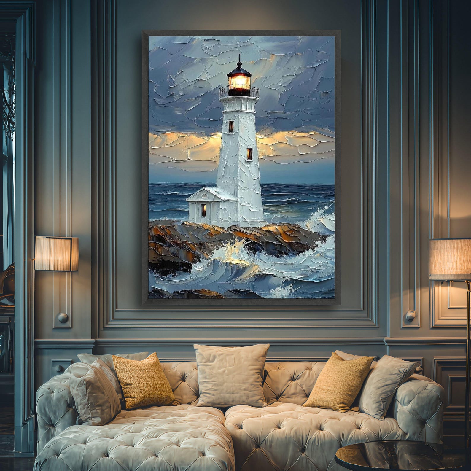 Great Description About Lighthouse Canvas Wall Art