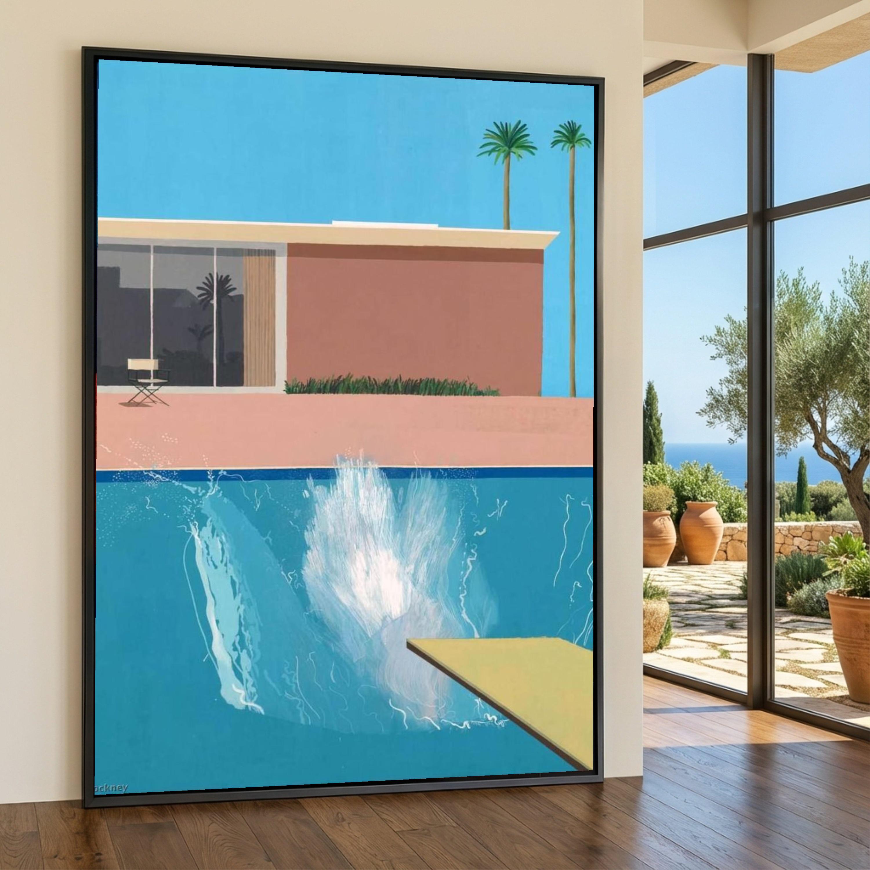 David Hockney Bigger Splash - Etsy Finland