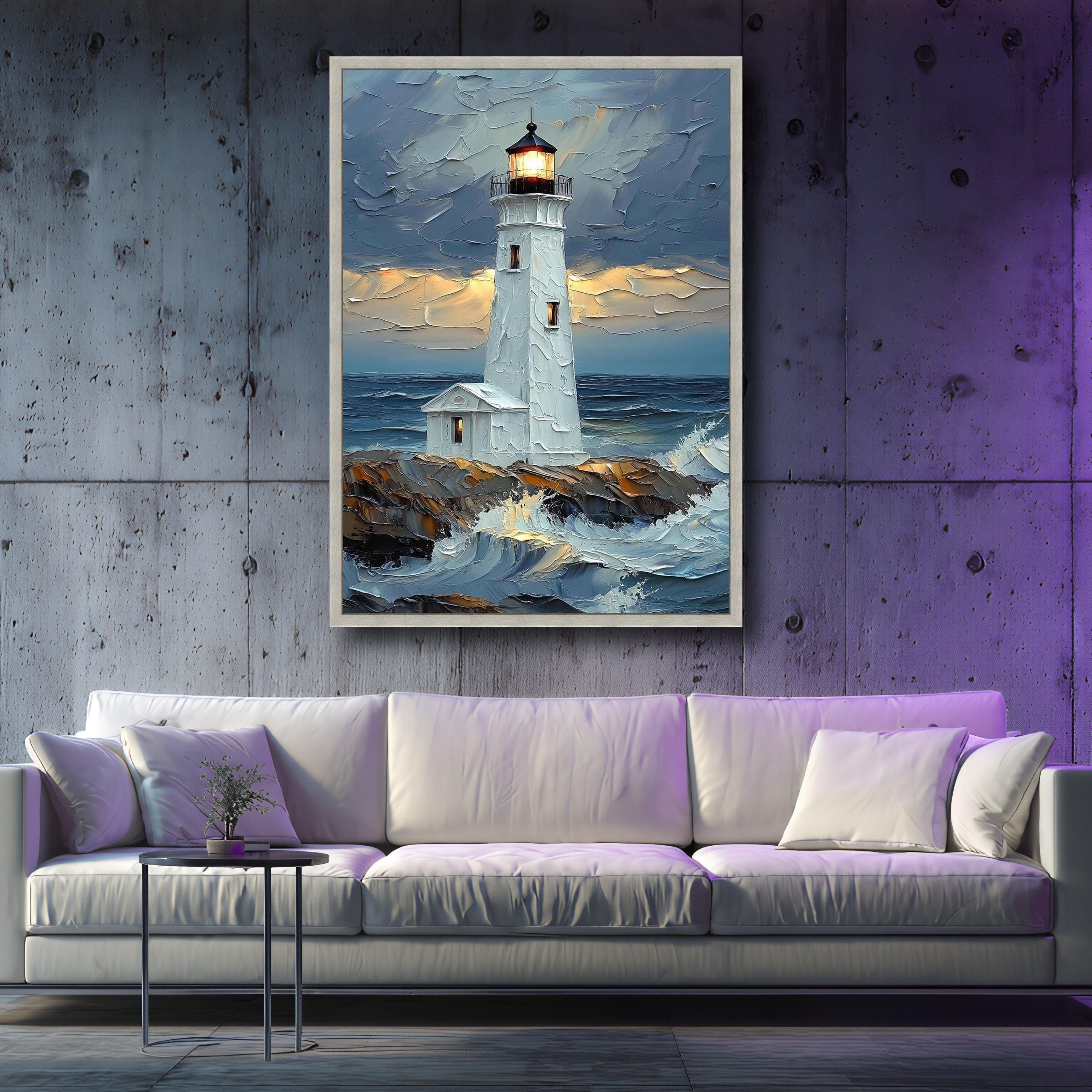 Great Description About Lighthouse Canvas Wall Art
