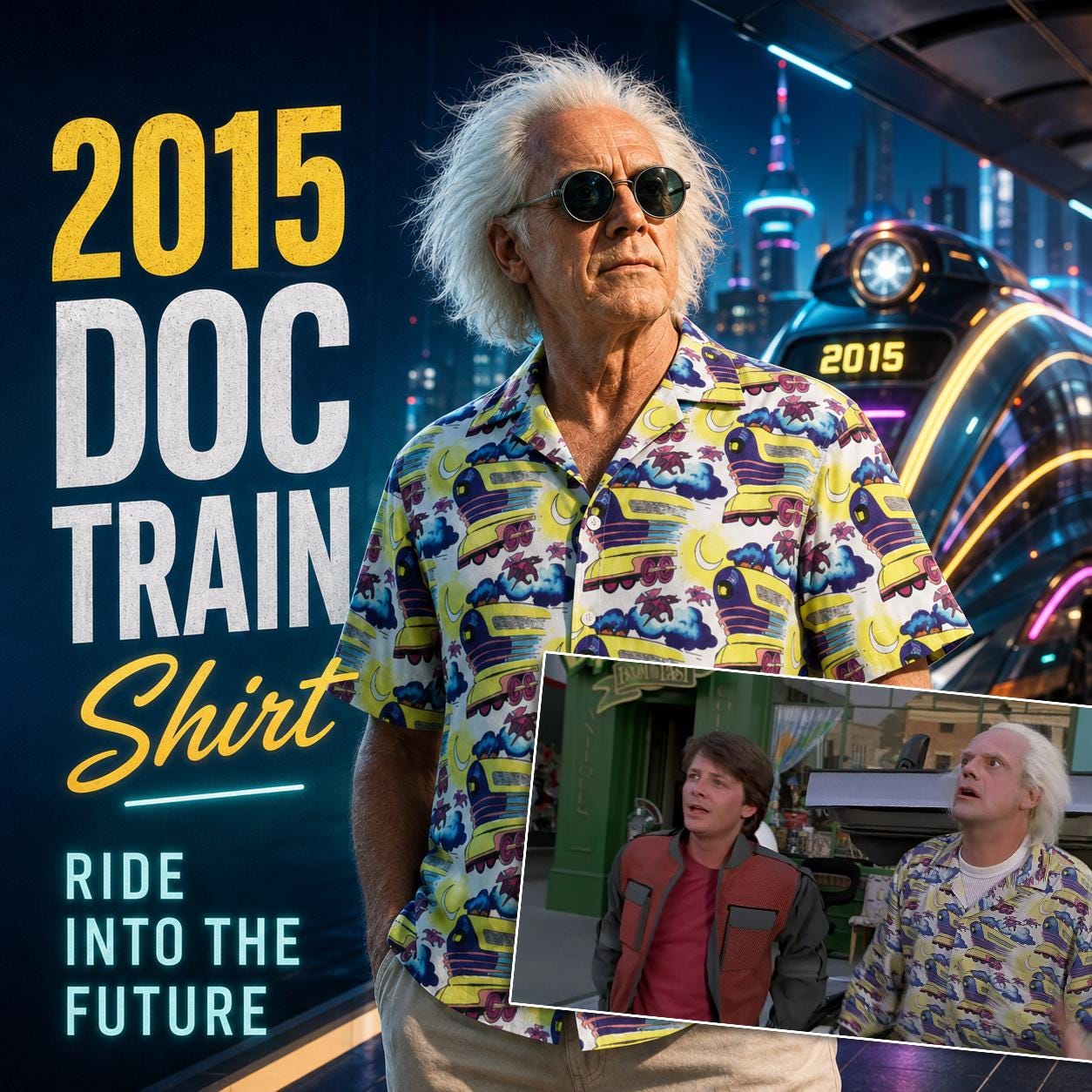 Doc Brown Shirt - Etsy