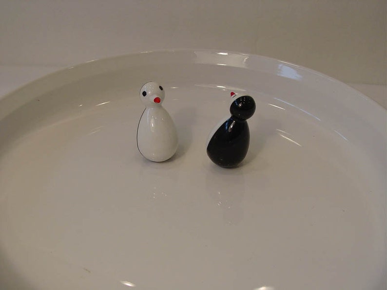 American Made Vintage Bird Toy NOS Penguin Weeble Wobble Etsy