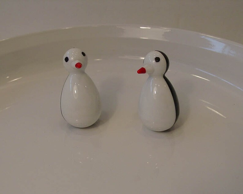 American Made Vintage Bird Toy NOS Penguin Weeble Wobble Etsy