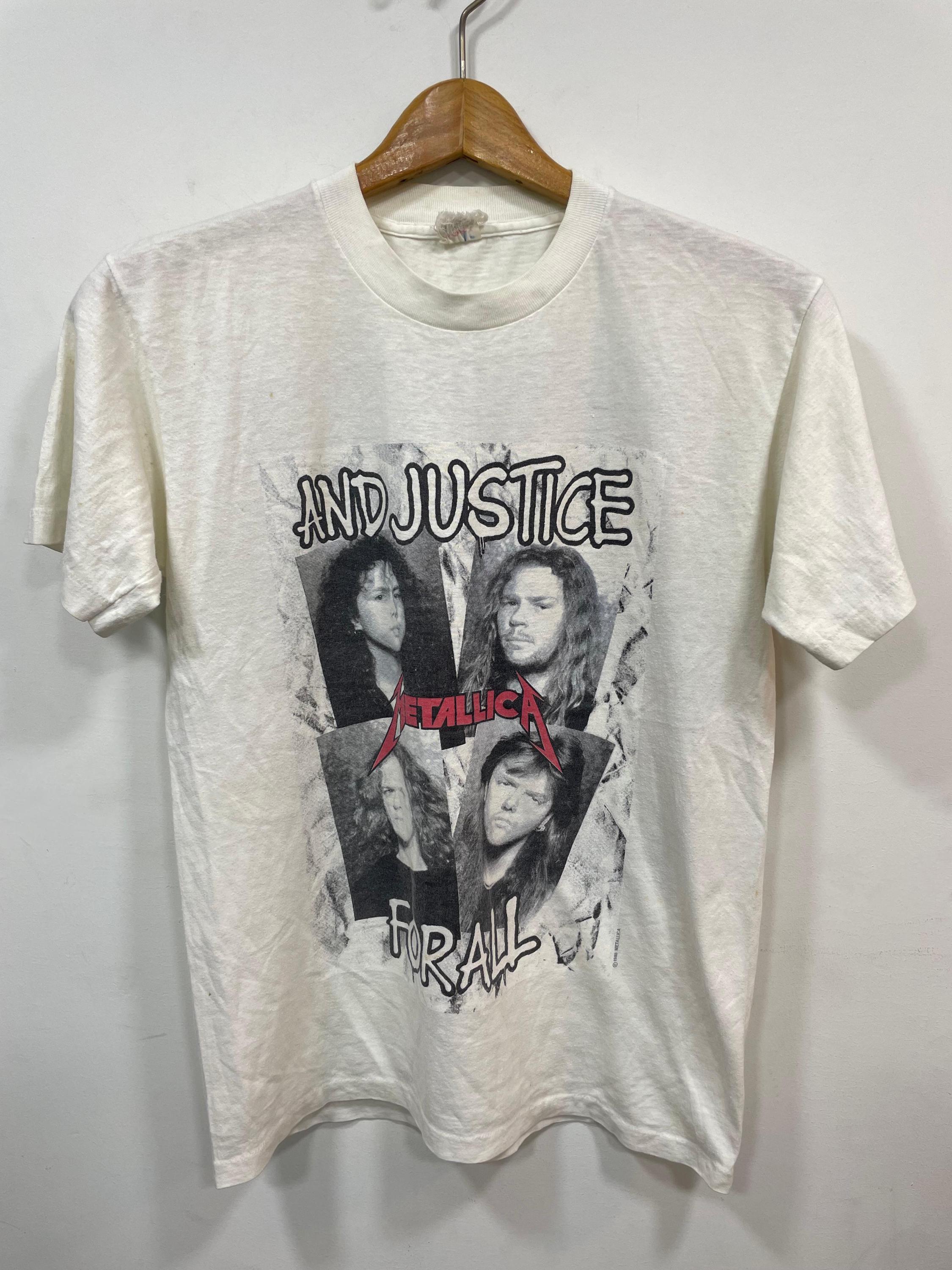 Metallica t shirt and justice for all - Etsy 日本