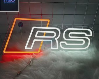 RS Design LED Wand Dekoration Neon Beleuchtung Schild Garage Auto Geschenk