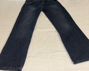 Wrangler damesjeans maat 16, regular bootcut stretchdenim halfhoge taille