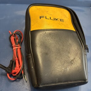 Multímetro digital BK Precision 388-HD con cables y estuche Fluke (probado) imagen 6