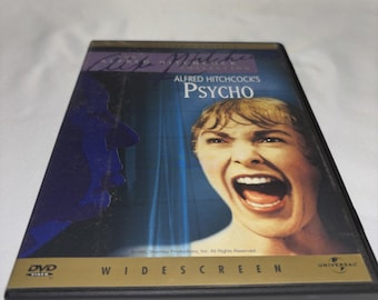 Seltene Vintage Alfred Hitchcock Psycho DVD Sammler Edition Horror Thriller