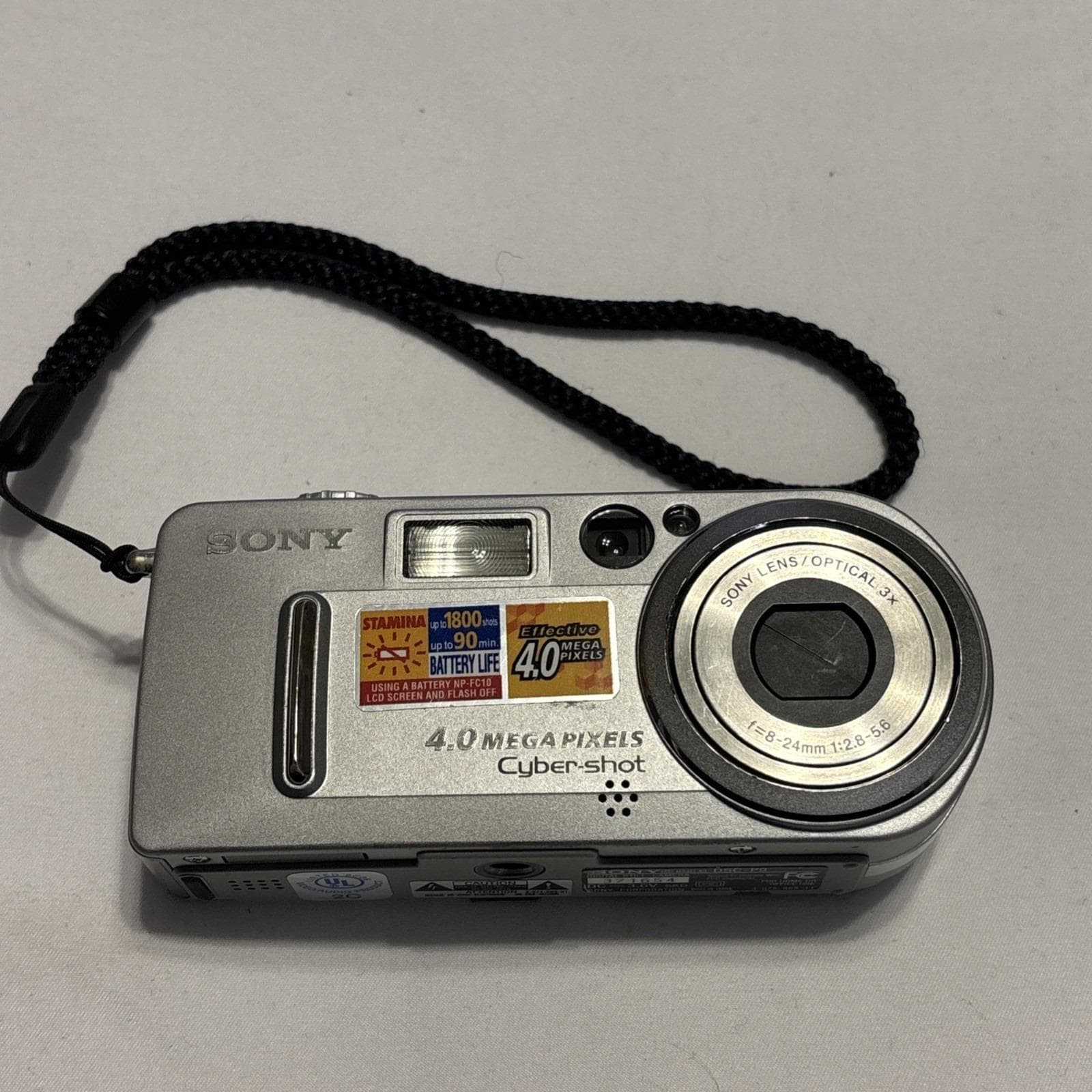 Sony Cyber-shot DSC-P9 4.0MP Digital Camera Silver UNTESTED - Etsy