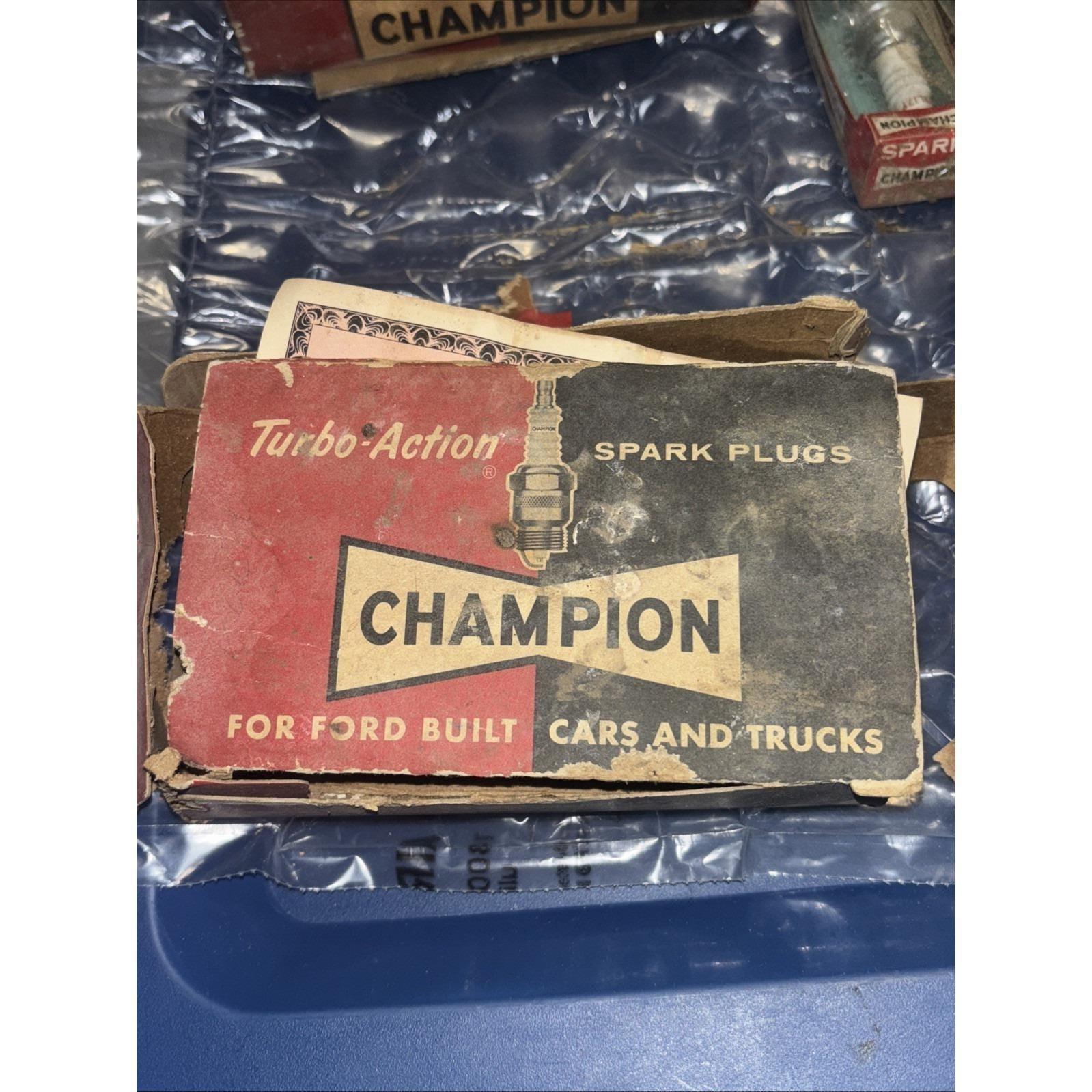 Vintage Champion Spark Plugs - Etsy