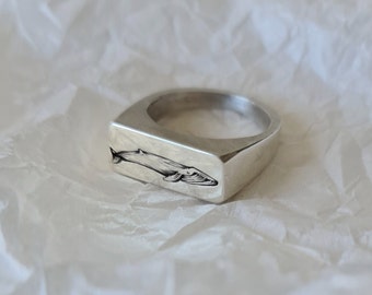 Ballena Azul/Anillo Plata