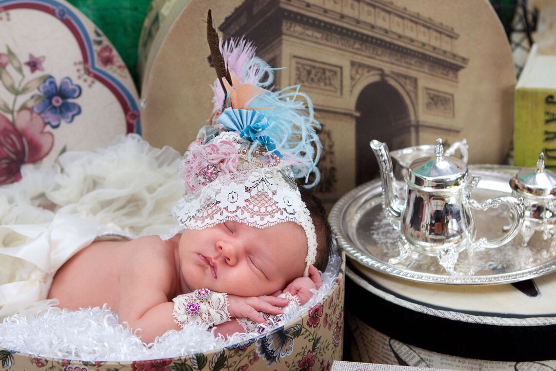 Baby Hat Baby Top Hat Baby Headband Girls Top Hat for Etsy