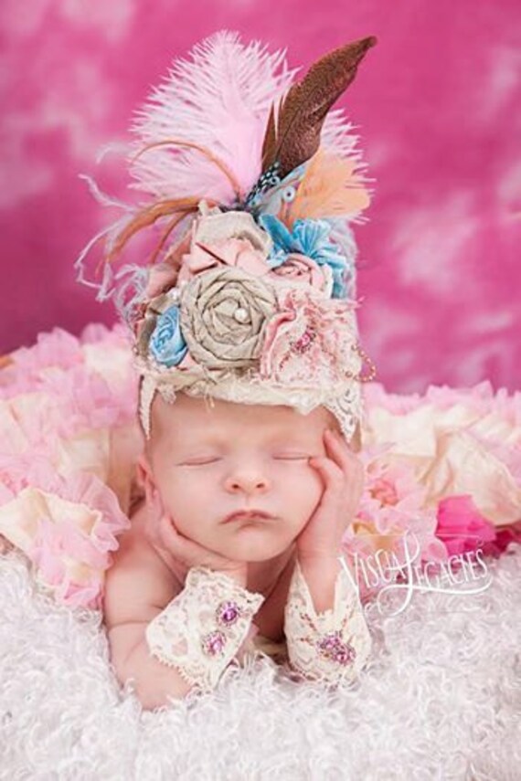 baby top hat headband