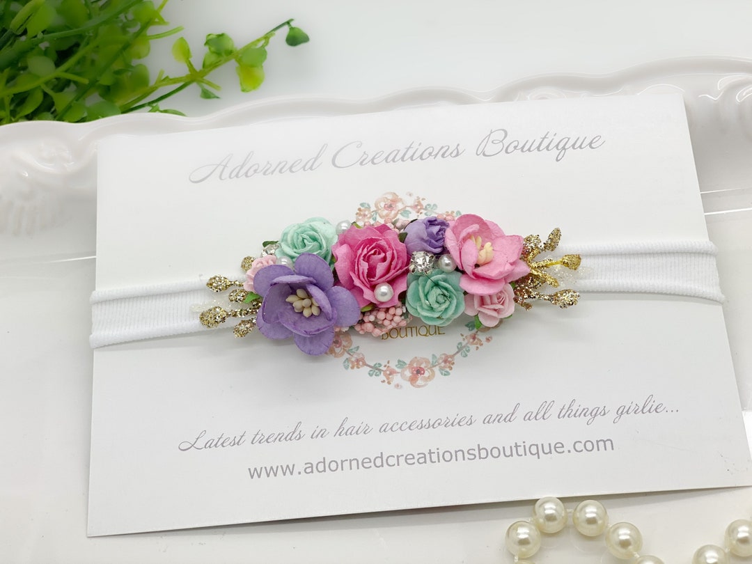 Fascia Per Capelli Con Foglie Di Alloro In Filigrana, Stile - Foto 7