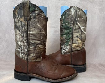 Vintage Old West Western Cowboy Boots Woman’s UK 4.5