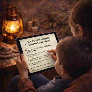 No-Grid Emergency Plan for Families (Printable PDF) – Power Outages, Blackouts, Family Safety Checklist image 8