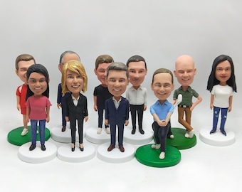 Gepersonaliseerde op maat gemaakte bobblehead-poppen, bobblehead-poppen voor vaders, Vaderdagcadeaus