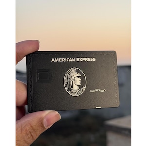 Metal Credit Card American Express - Etsy