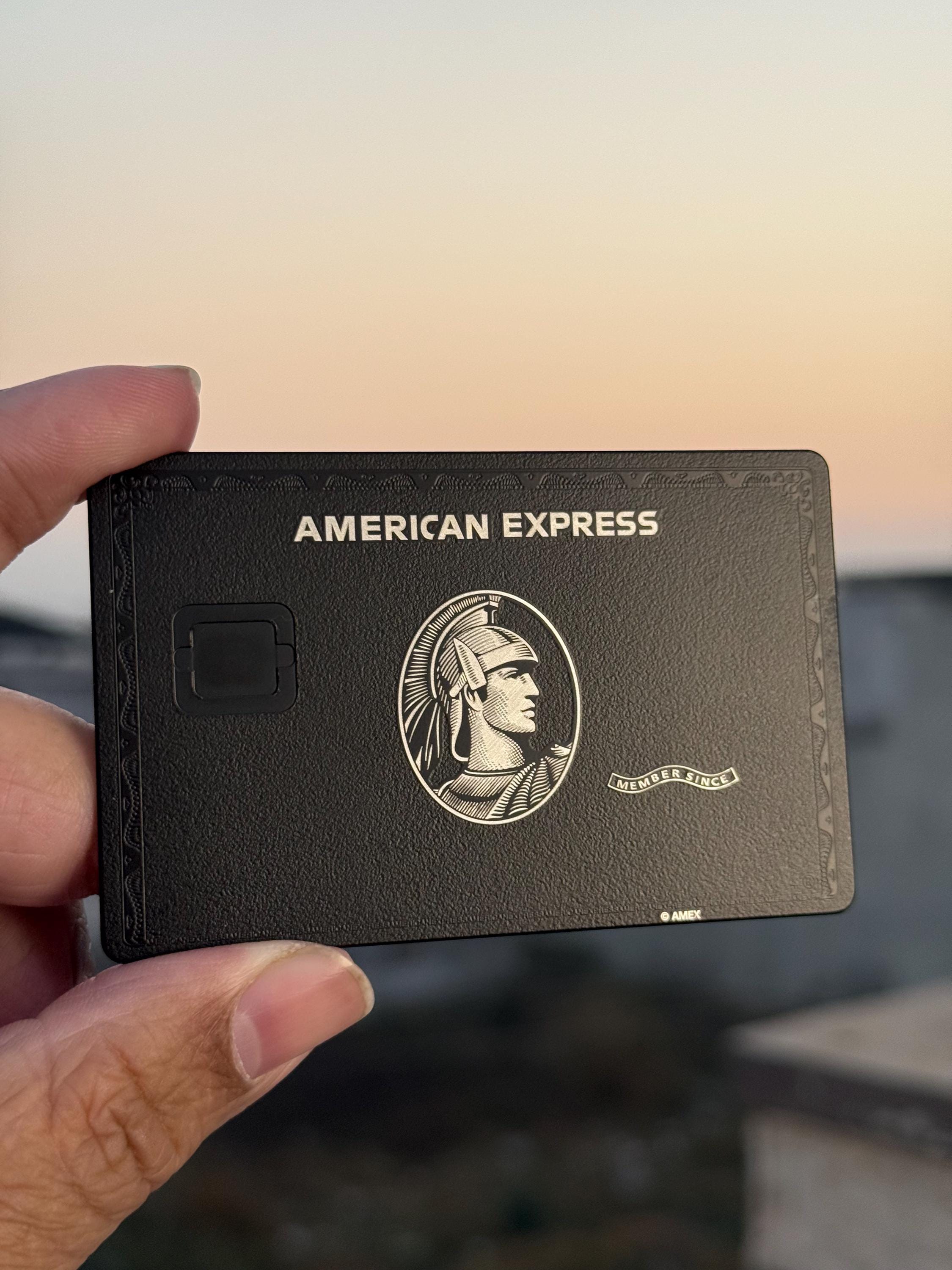 American Express Credit Card Metal - Etsy