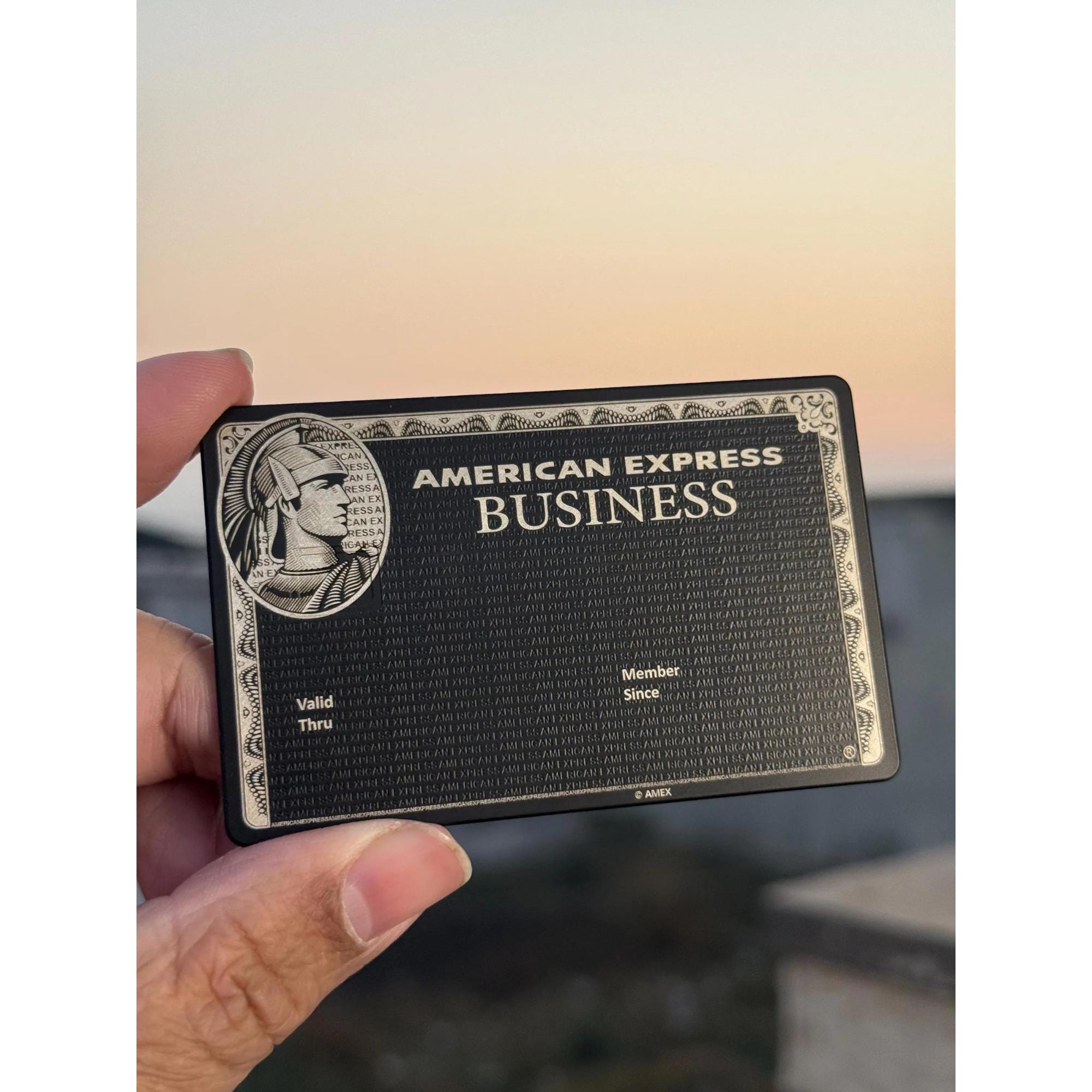 Replica of american express black card - Etsy 日本