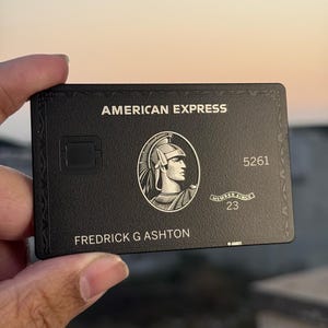 American Express Credit Card Metal - Etsy