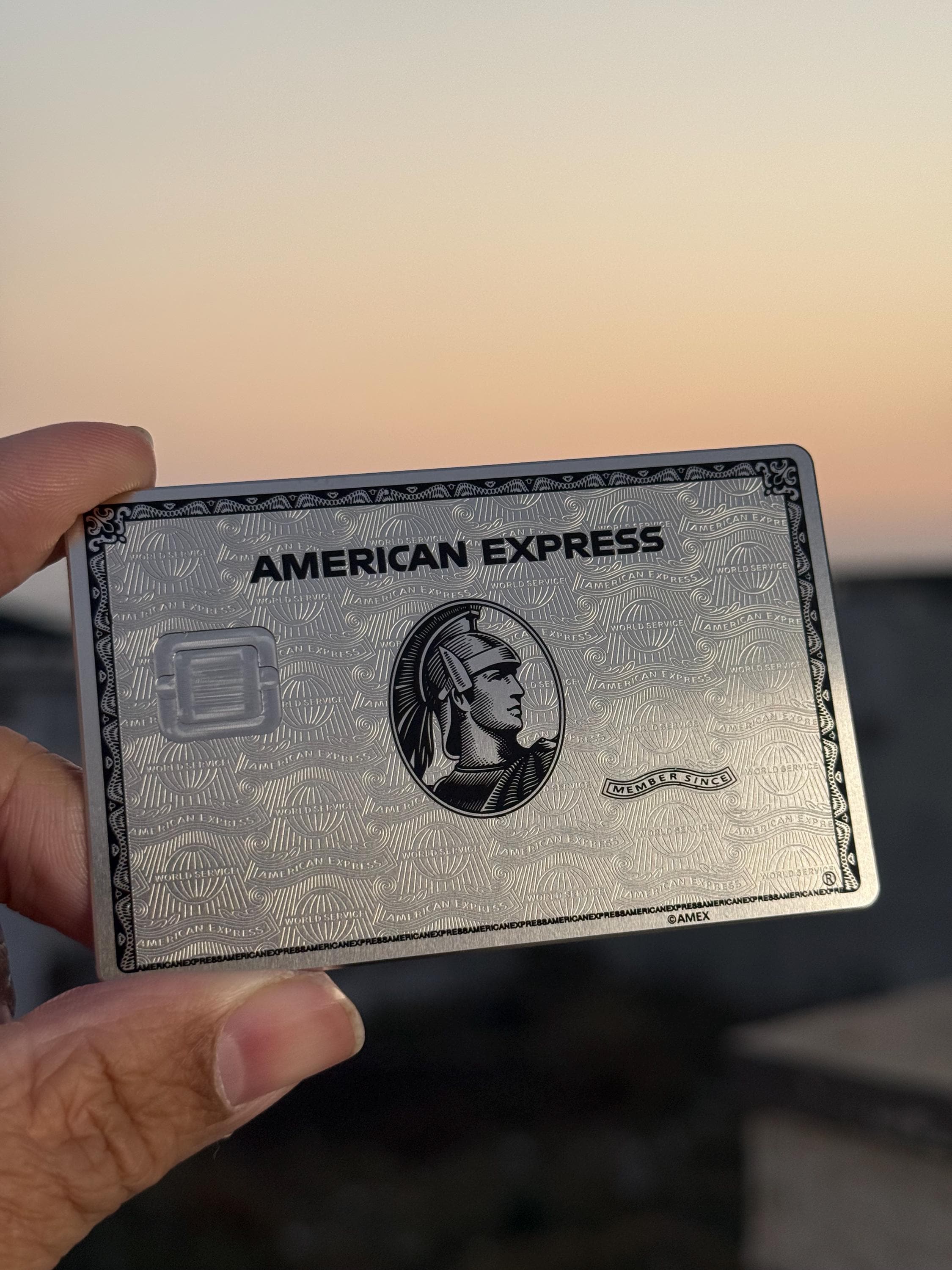 Amex Platinum Metal Card - Etsy