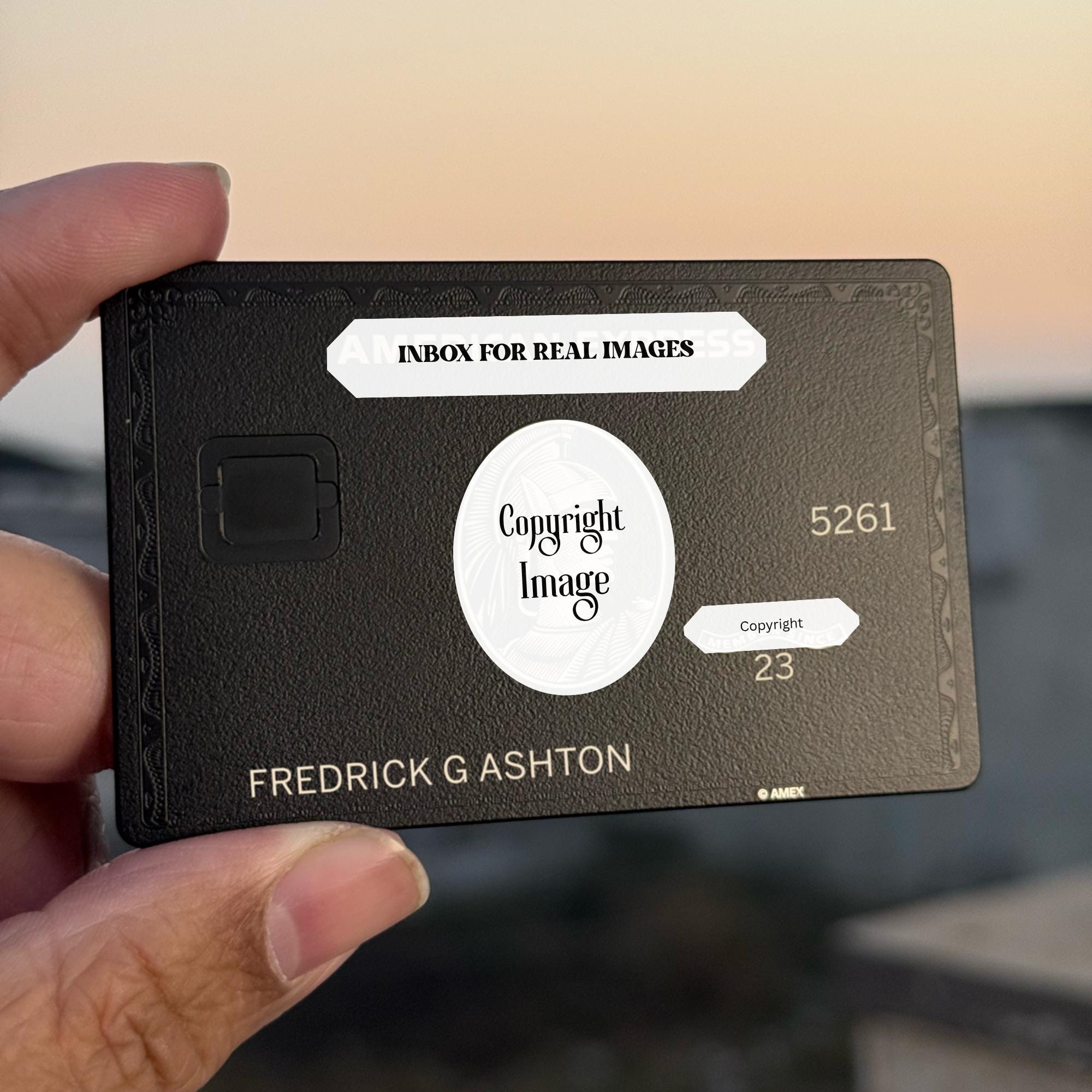 Replica of american express card - Etsy 日本