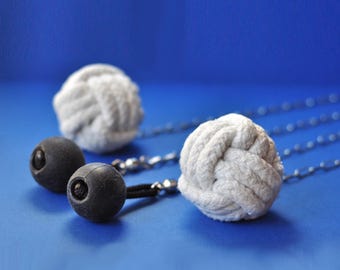 Poi de fuego de puño de mono pequeño, cuerda de cerámica, accesorios giratorios de Flow Art