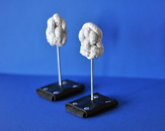 Short Palm Fire Torches | Ceramic-Fiber Wicks, Fire Dancing Props