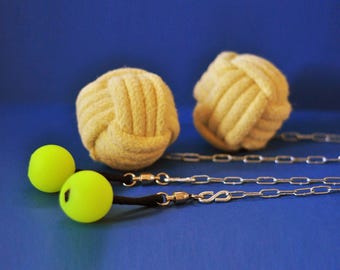 Poi de fuego de puño de mono de Kevlar mediano con perillas de silicona, Poi de contacto, accesorios de Flow Art