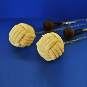 Kevlar medium Monkey Fist Fire Poi, contactpunten, Flow Art Props