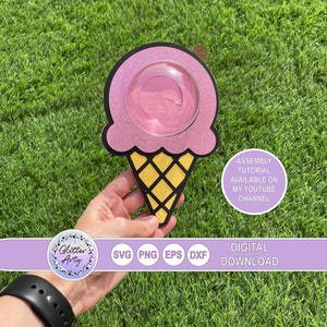 IJS Snoephouder SVG, Koepel met openingsmechanisme, Silhouet, Cricut Cut-bestanden, formaat voor koepel van 8 cm, Zomer, Sweet Party Favor, cadeau