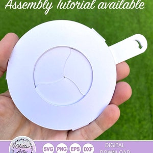 EASTER BUNNY Candy Holder, Dome With Opening Mechanism SVG Digital File ...