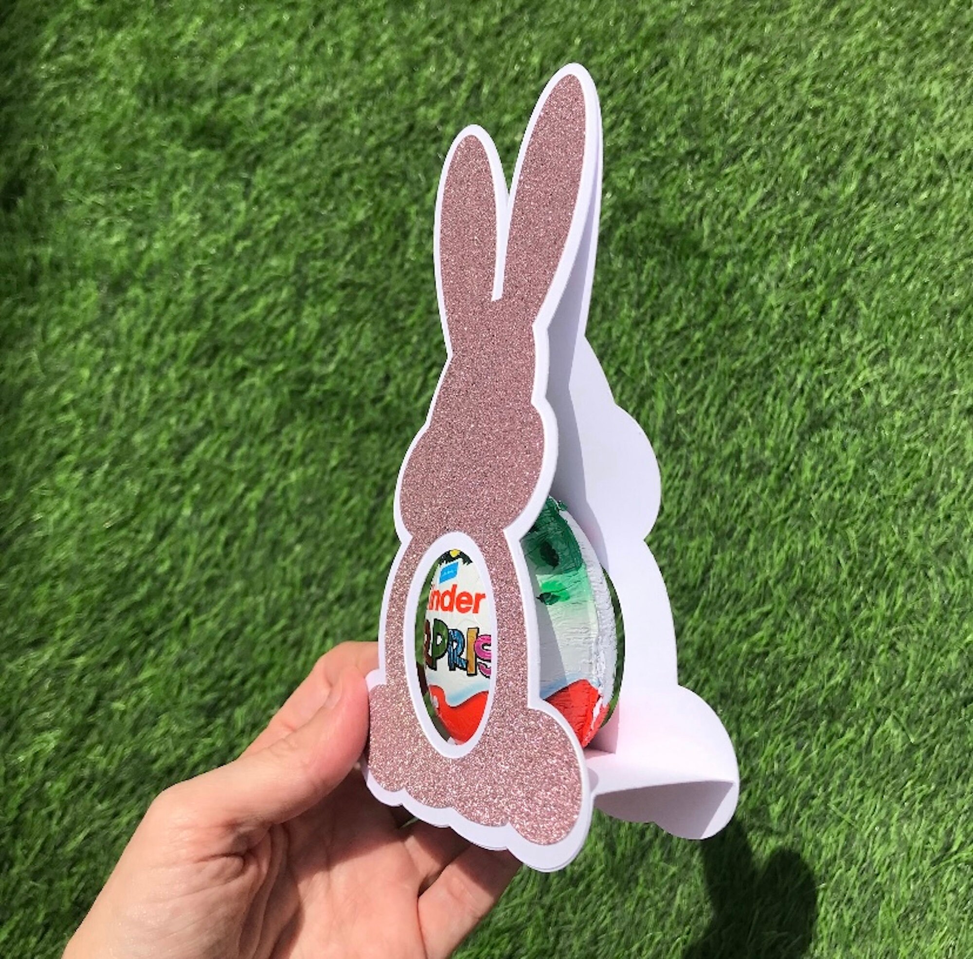 EASTER BUNNY Egg Holder SVG for Chocolate Egg, Png, Dxf, Eps ...