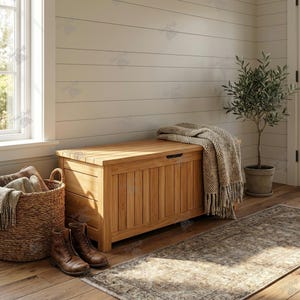 Utomhusbänk med förvaringsplaner | DIY-träbearbetning PDF