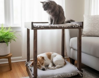 DIY Pet Bunk Bed Plans | Woodworking PDF for Cat & Dog (Instant Download)