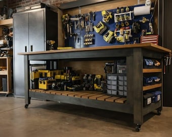 DIY Mobile workbench plans || PDF Download