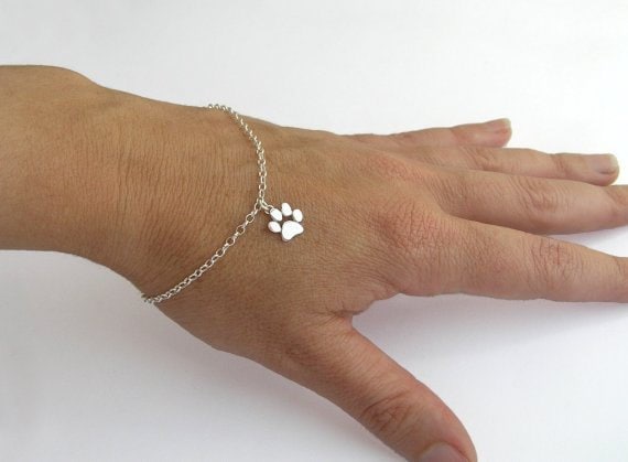 Cat paw bracelet deals
