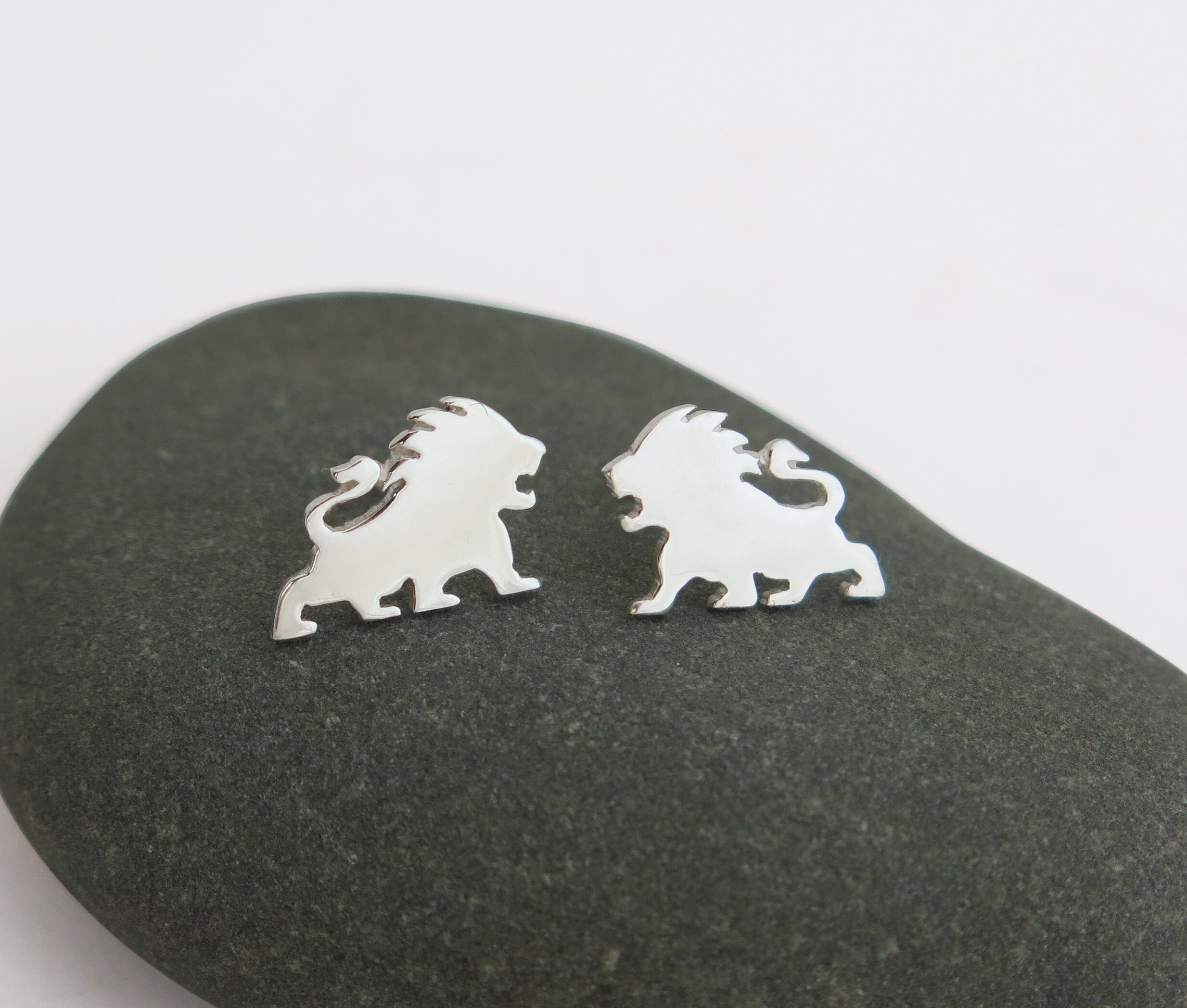 Lion's Gate Sterling Silver Stud Earrings