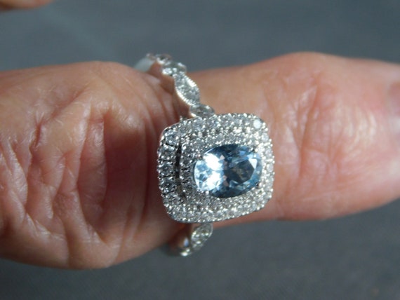 Neil lane clearance aquamarine ring