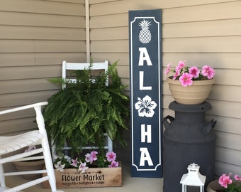 Aloha Porch Sign | Front Porch Decor | 22921