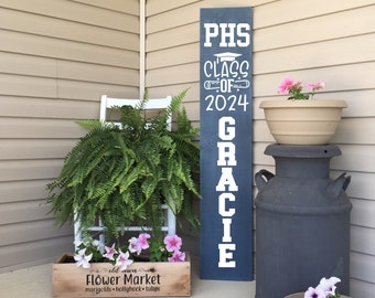 Personalized Senior Class Of 2024 Front Porch Sign, Custom Name Sign, Front Porch Decor, 22892