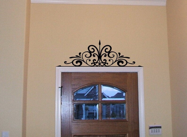 Wall Scroll Decal Vinyl Over The Door