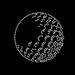 Rhinestone Golf Ball | Rhinestone Transfer | T Shirt Transfer | Sports Bling | Golf Ball | Iron On | DIY Bling 34185