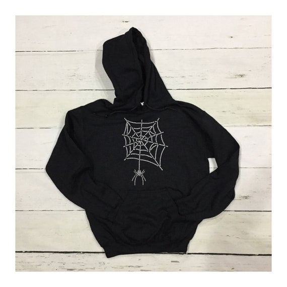 rhinestone hoodie mens