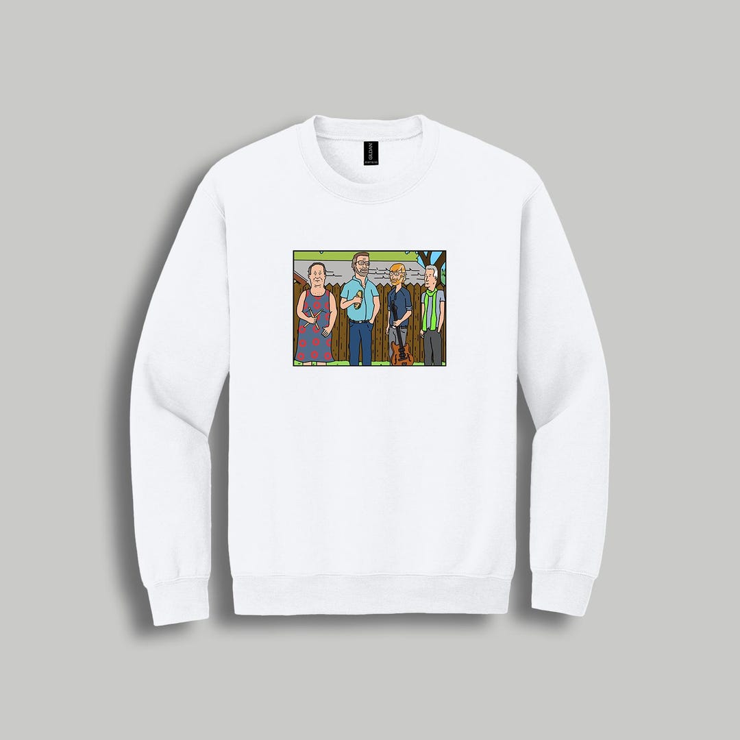 King of the Hill X Phish Inspired Sweatshirt • Retro Jam Band Crewneck ...