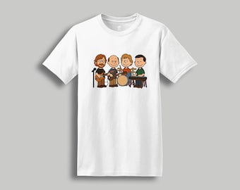 Iconic Jam Band Retro Cartoon T-Shirt – Phish Tribute Graphic Tee