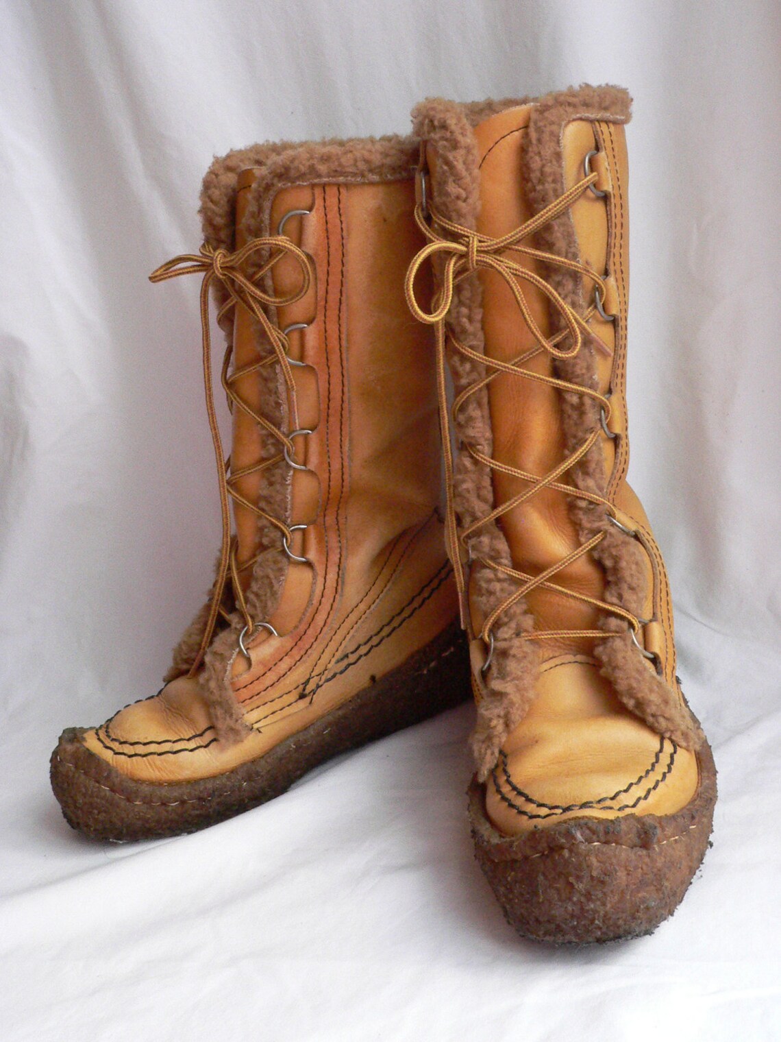 Canadian MUKLUK MOCCASSIN Winter BOOTS 7 7.5 Etsy